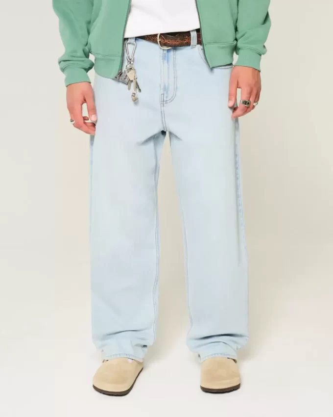 Light Wash Skater Baggy Jeans Light Wash Skater Baggy Jeans