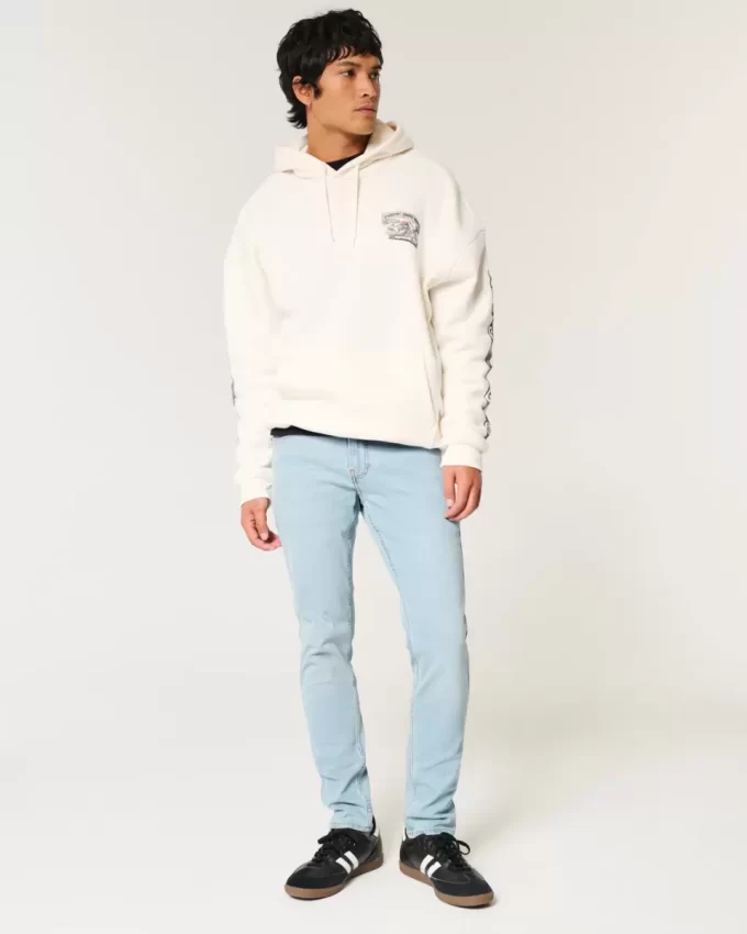 Light Wash Skinny Jeans