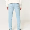 Light Wash Skinny Jeans