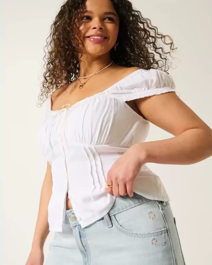 Χαμηλό ανάγλυφο Light Wash Star Embroidery Baggy Jeans Χαμηλό ανάγλυφο Light Wash Star Embroidery Baggy Jeans