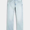 Light Wash Straight Jeans Light Wash Straight Jeans
