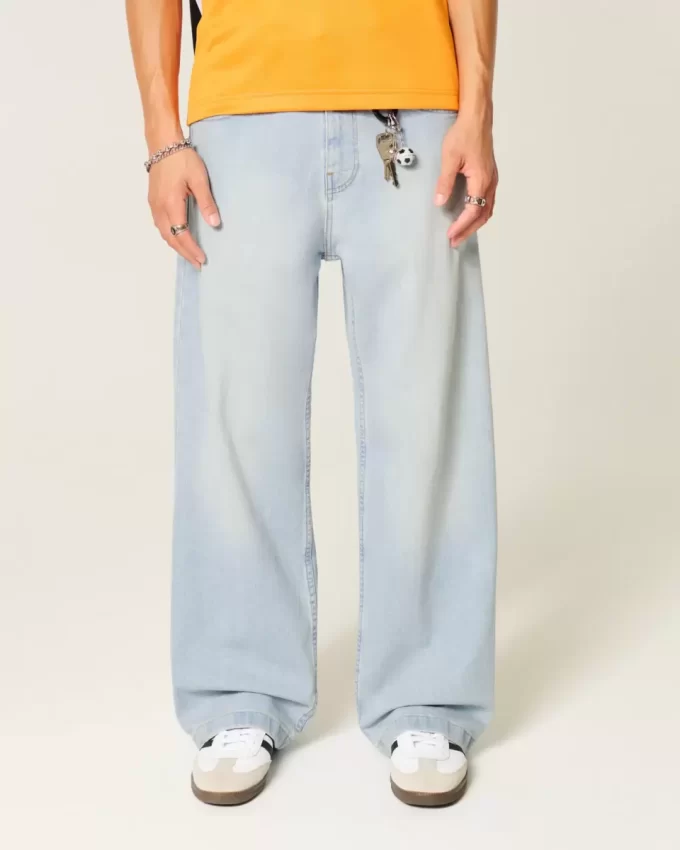 Light Wash Super Baggy Jeans Light Wash Super Baggy Jeans