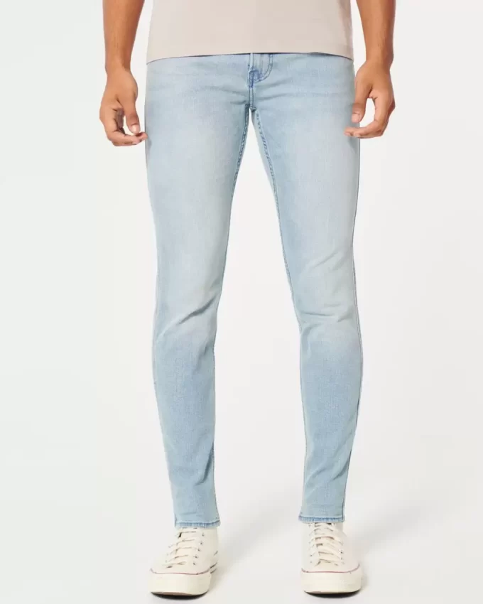 Light Wash Super Skinny Jeans
