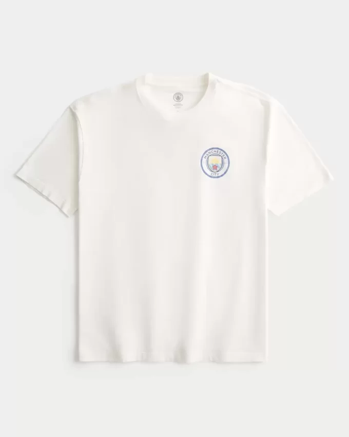 Manchester City F.C. Γραφικό μπλουζάκι Manchester City F.C. Γραφικό μπλουζάκι