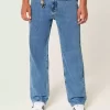 Φαρδύ τζιν Medium Wash