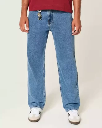 Φαρδύ τζιν Medium Wash