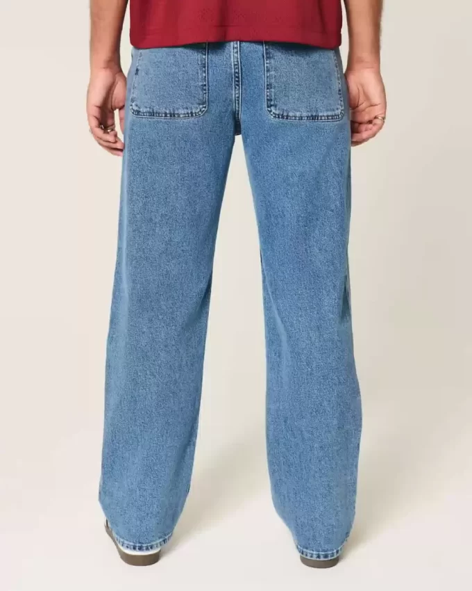 Φαρδύ τζιν Medium Wash