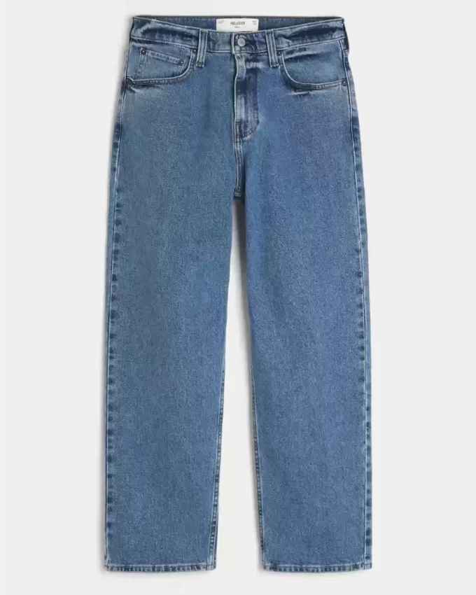Φαρδύ τζιν Medium Wash