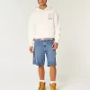 Τζιν σορτς Medium Wash Baggy Painter