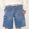 Τζιν σορτς Medium Wash Baggy Painter
