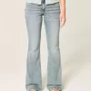 Υψηλό ύψος Medium Wash Flare τζιν