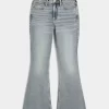 Υψηλό ύψος Medium Wash Flare τζιν