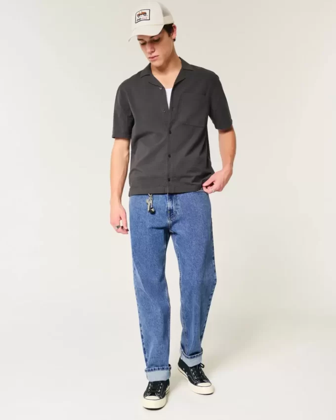 Medium Wash Loose Jeans Medium Wash Loose Jeans