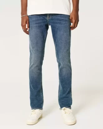 Σκούρο Medium Wash Skinny Jeans