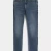 Σκούρο Medium Wash Skinny Jeans