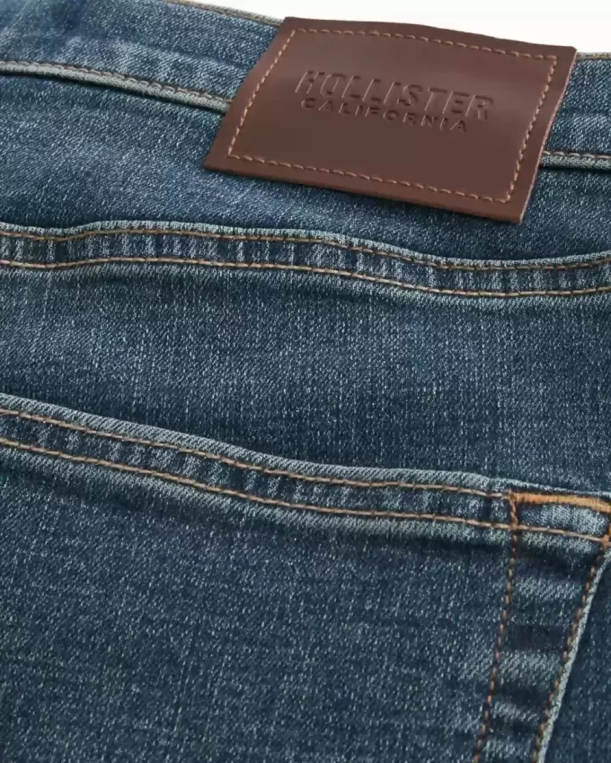 Σκούρο Medium Wash Skinny Jeans