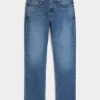 Medium Wash Slim Straight Jeans Medium Wash Slim Straight Jeans