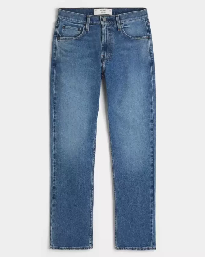 Medium Wash Slim Straight Jeans Medium Wash Slim Straight Jeans