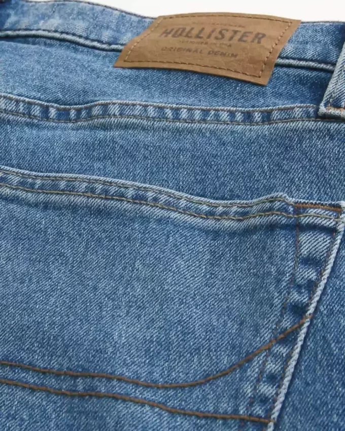 Medium Wash Slim Straight Jeans Medium Wash Slim Straight Jeans