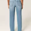 Υψηλό ψηλό Medium Wash Straight Jean