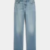 Υψηλό ψηλό Medium Wash Straight Jean