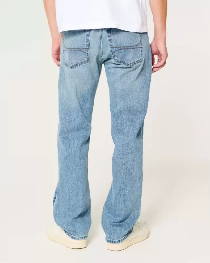 Medium Wash Straight Jeans Medium Wash Straight Jeans