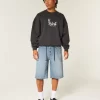 Τζιν σορτς Medium Wash Super Baggy Τζιν σορτς Medium Wash Super Baggy