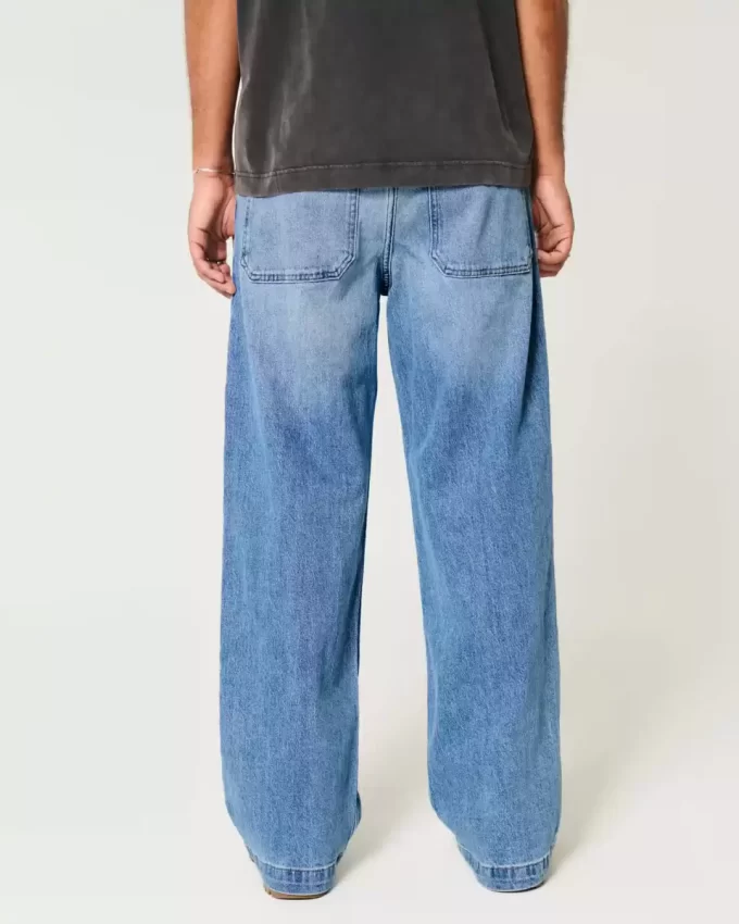 Medium Wash Super Baggy Jeans Medium Wash Super Baggy Jeans