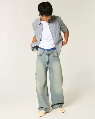 Τζιν Medium Wash Super Baggy Painter