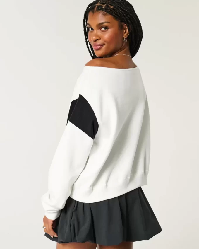 Εύκολη γραφική μπλούζα Miami Off-the-Shoulder Εύκολη γραφική μπλούζα Miami Off-the-Shoulder