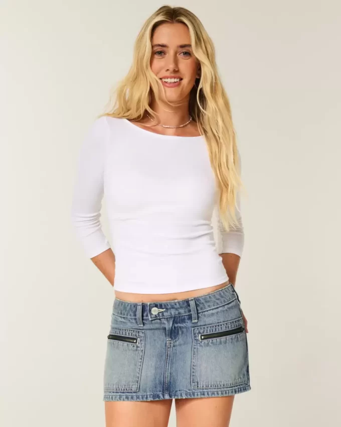 Τζιν Micro Mini Skort Τζιν Micro Mini Skort