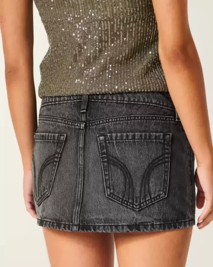 Τζιν Micro Mini Skort Τζιν Micro Mini Skort