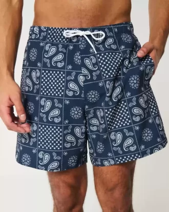 Μαγιό Mid-thigh Seersucker Volley