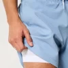 Μαγιό Mid-thigh Seersucker Volley