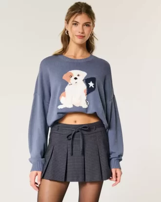 Ψηλόμεσο Mini Skort με πλισέ Ψηλόμεσο Mini Skort με πλισέ