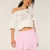 Mini Skort με ασύμμετρο στρίφωμα Mini Skort με ασύμμετρο στρίφωμα