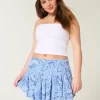 Mini Skort με ασύμμετρο στρίφωμα Mini Skort με ασύμμετρο στρίφωμα