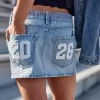 Χαμηλή κατηγορία τζιν Mini Skort ’26 Χαμηλή κατηγορία τζιν Mini Skort ’26