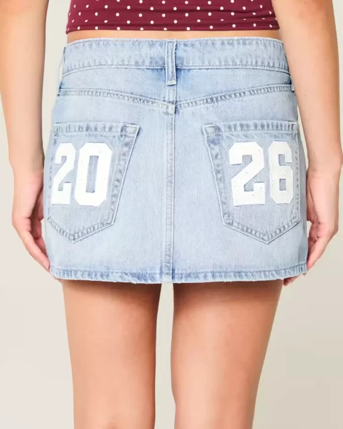 Χαμηλή κατηγορία τζιν Mini Skort ’26 Χαμηλή κατηγορία τζιν Mini Skort ’26