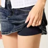 Χαμηλό τζιν Mini Skort