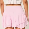 Mini Skort με ασύμμετρο στρίφωμα Mini Skort με ασύμμετρο στρίφωμα