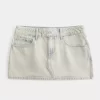 Χαμηλό τζιν Mini Skort