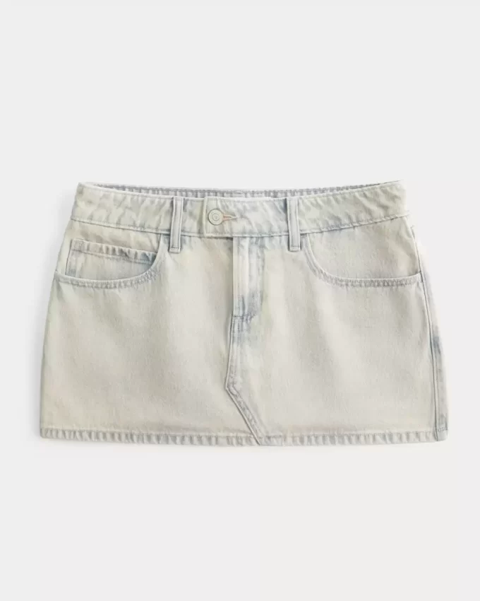 Χαμηλό τζιν Mini Skort