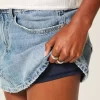 Χαμηλό τζιν Mini Skort