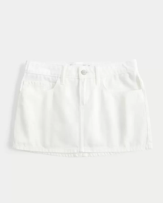 Χαμηλό τζιν Mini Skort