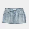 Χαμηλό τζιν Mini Skort