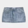 Χαμηλό τζιν Mini Skort
