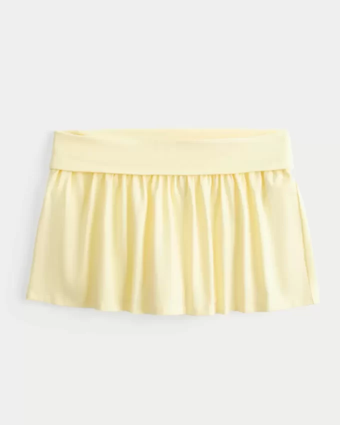 Πλεκτό πλεκτό Mini Skort Πλεκτό πλεκτό Mini Skort