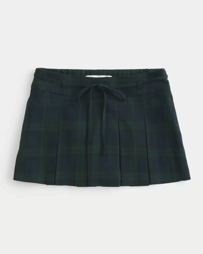 Ψηλόμεσο Mini Skort με πλισέ Ψηλόμεσο Mini Skort με πλισέ