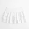 Mini Skort πλεκτό βολάν